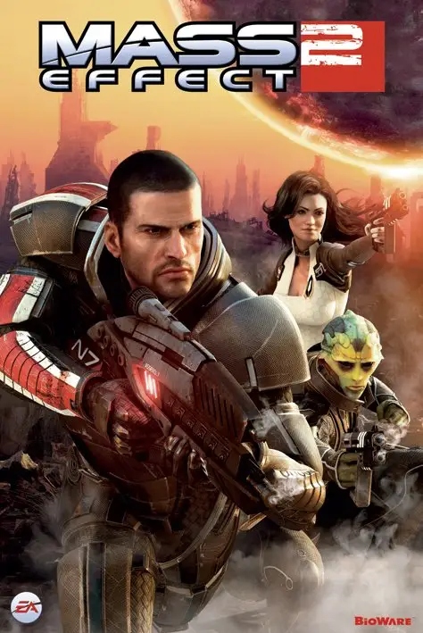 Mass Effect 2 Cover Art