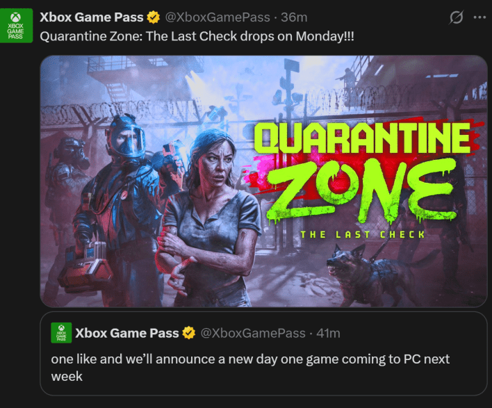 Quarantine Zone: The Last Check hits PC Game Pass next week ...