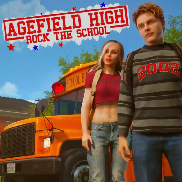 Agefield High: Rock the School Cover Art