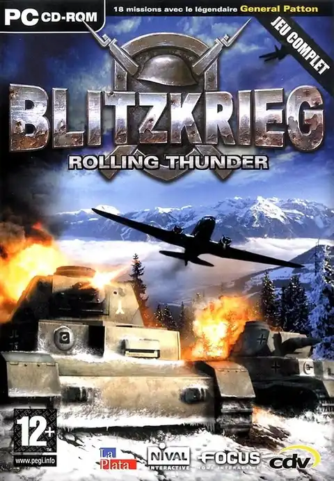 Blitzkrieg: Rolling Thunder Cover Art in French