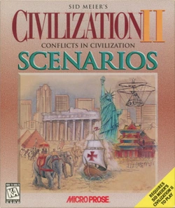 Sid Meier's Civilization II Scenarios: Conflicts in Civilization Box Art