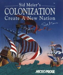 Sid Meier's Colonization Box Art