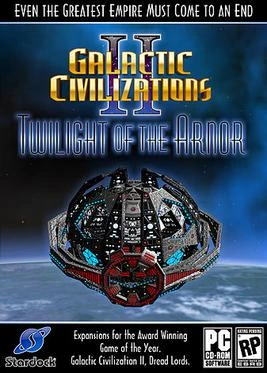 Galactic Civilizations II: Twilight of the Arnor Cover Art