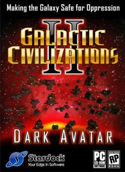Galactic Civilizations II: Dark Avatar Cover Art