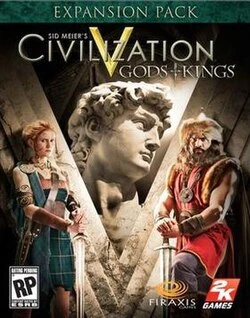Civilization V: Gods & Kings Box Art