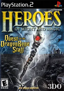 Heroes of Might and Magic: Quest for the Dragon Bone Staff Cover Art
