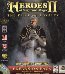 Heroes of Might and Magic II: The Price of Loyalty Cover Art