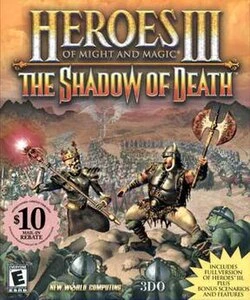 Heroes of Might and Magic III: The Shadow of Death Cover Art