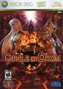 Kingdom Under Fire: Circle of Doom Cover Art for Xbox 360