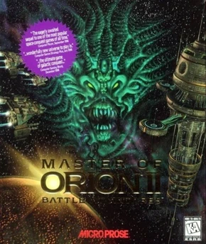 Master of Orion II: Battle at Antares Box Art