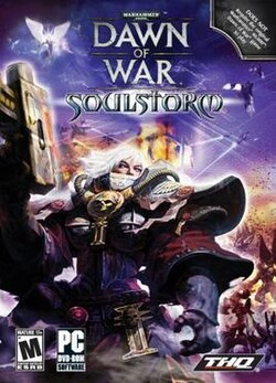 Warhammer 40,000: Dawn of War – Soulstorm Box Art