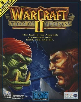 Warcraft II Tides of Darkness Cover Art