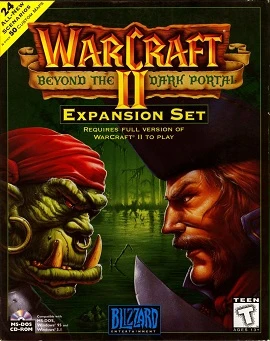 Warcraft II: Beyond the Dark Portal Cover Art