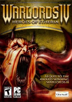 Warlords IV: Heroes of Etheria Cover Art