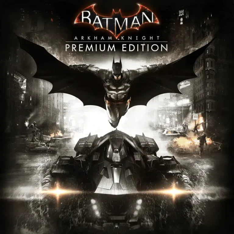 Batman arkham knight cover art