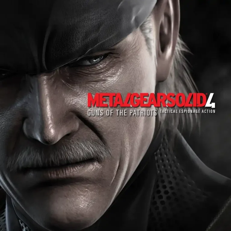 Metal Gear Solid 4: Guns of the Patriots Cover Art