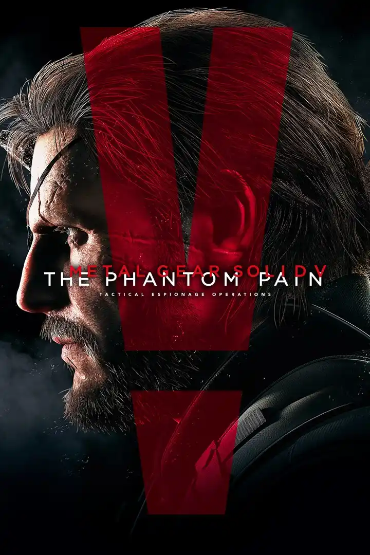 Metal Gear Solid V: The Phantom Pain Cover Art