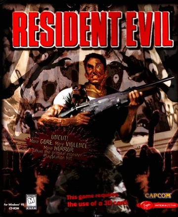 Resident Evil 1996 Cover Art