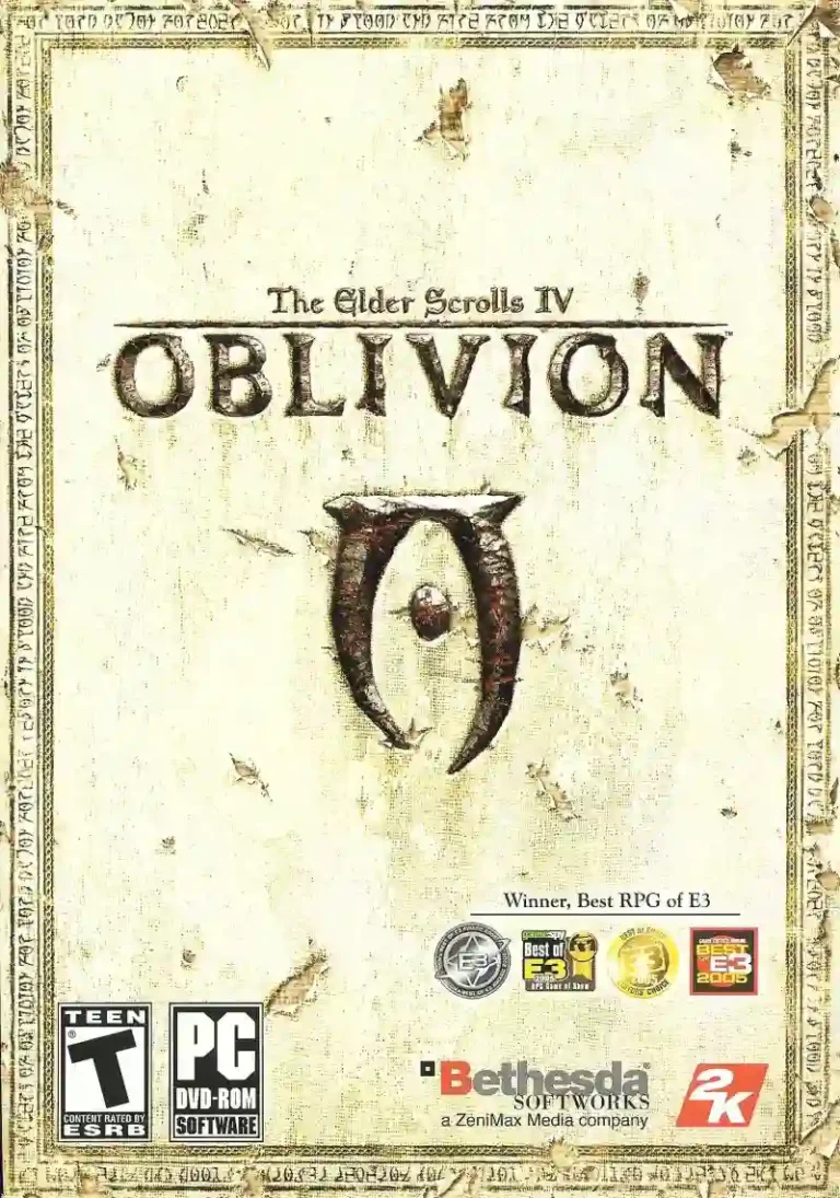 The Elder Scrolls IV: Oblivion Cover Art
