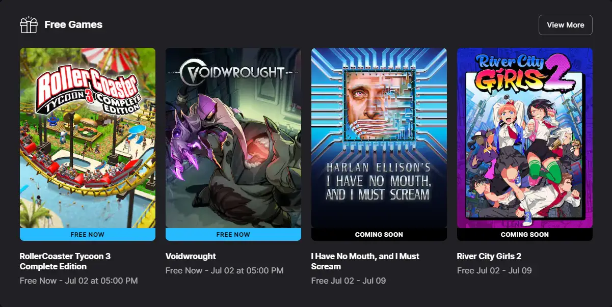 epic free new