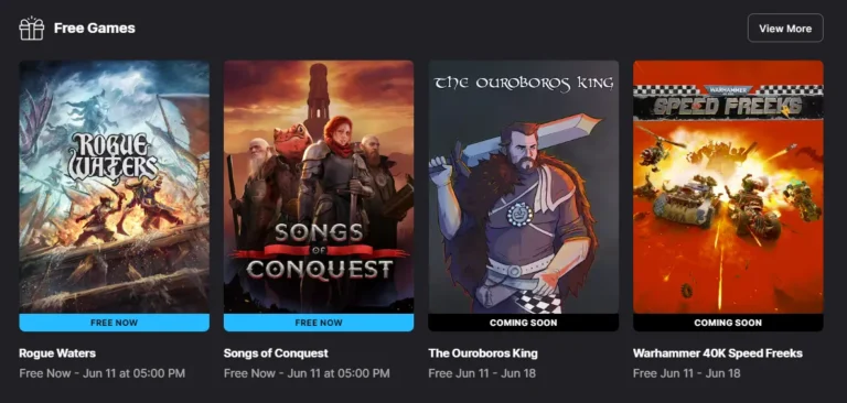 Epic Games Store This Week: Songs of Conquest & Rogue Waters Now Free