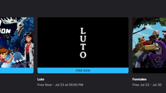 Luto and Echo Generation: Midnight Edition are free on epic games