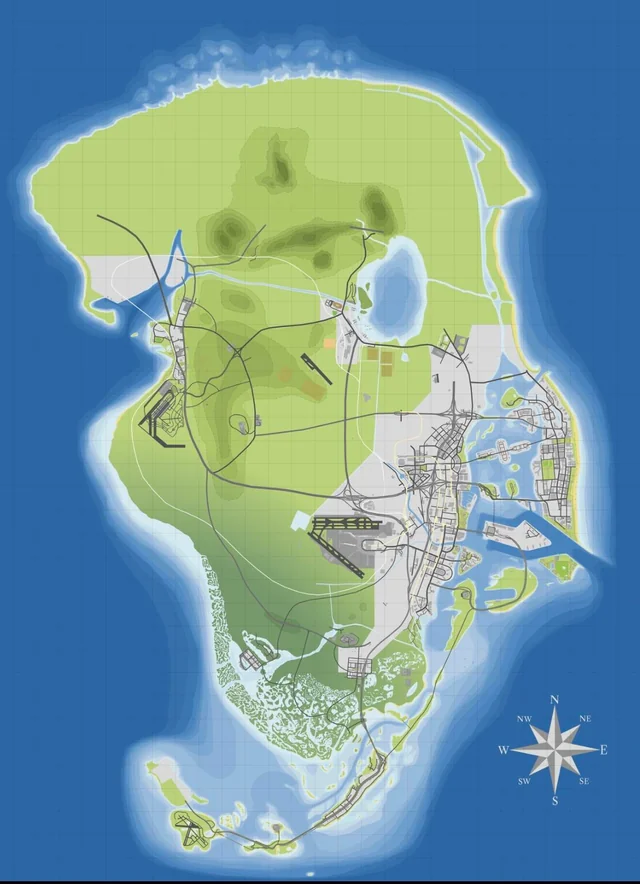 GTA 6 Map Is Three Times Larger Than Red Dead Redemption 2